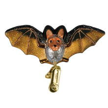 Load image into Gallery viewer, Clip-On Bat Ornament
