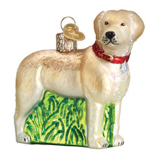 Load image into Gallery viewer, Standing Yellow Lab Ornament
