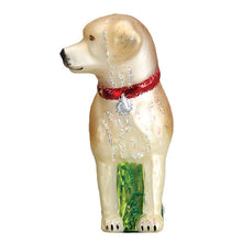 Load image into Gallery viewer, Standing Yellow Lab Ornament

