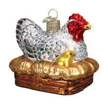 Load image into Gallery viewer, Hen on Nest Ornament
