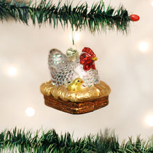 Load image into Gallery viewer, Hen on Nest Ornament
