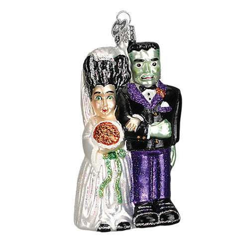 Frankenstein & Bride Ornament