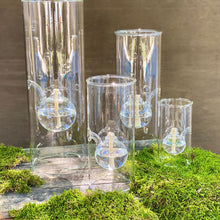 Load image into Gallery viewer, Wolfard Oil Lamp Set of 4 Plus Clear Lamp Oil
