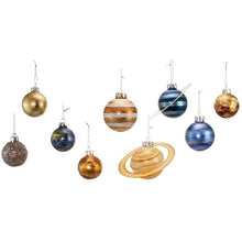 Load image into Gallery viewer, The Milky Way Solar System Planet Ornaments Set of 9
