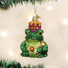 Load image into Gallery viewer, Frog King Ornament
