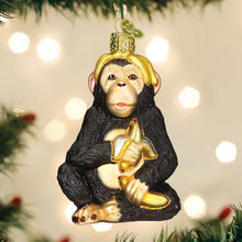 Load image into Gallery viewer, Chimpanzee Ornament
