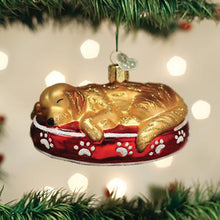 Load image into Gallery viewer, Sleepy Golden Retriever Ornament
