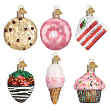 Load image into Gallery viewer, Dessert Mini Ornament Set of 6
