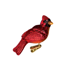 Load image into Gallery viewer, Resting Cardinal Ornament
