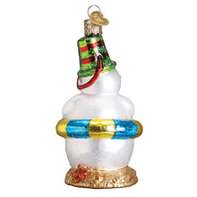 Load image into Gallery viewer, Snowman on Beach Ornament
