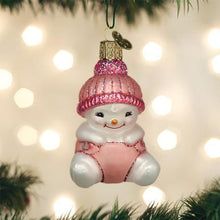 Load image into Gallery viewer, Snow Baby Girl Ornament
