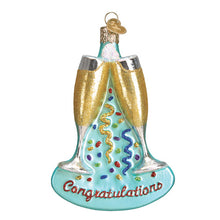 Load image into Gallery viewer, Champagne Toast Ornament
