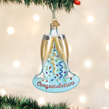 Load image into Gallery viewer, Champagne Toast Ornament
