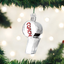 Load image into Gallery viewer, Coach&#39;s Whistle Ornament
