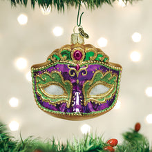 Load image into Gallery viewer, Mardi Gras Mask Ornament
