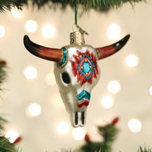 Load image into Gallery viewer, Southwestern Steer Skull Ornament
