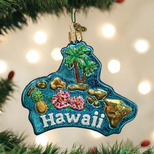 Hawaiian Islands Ornament