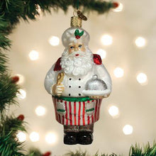 Load image into Gallery viewer, Chef Santa Ornament
