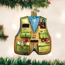 Load image into Gallery viewer, Fishing Vest Ornament
