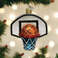Load image into Gallery viewer, Basketball Hoop Ornament
