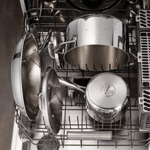 Load image into Gallery viewer, Tri-Ply 18/10 Stainless Steel Deep Saute with Lid 3 Quart
