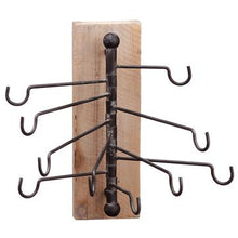 Load image into Gallery viewer, Ten Hook Adjustable Wall Hook 4 x 12&quot;
