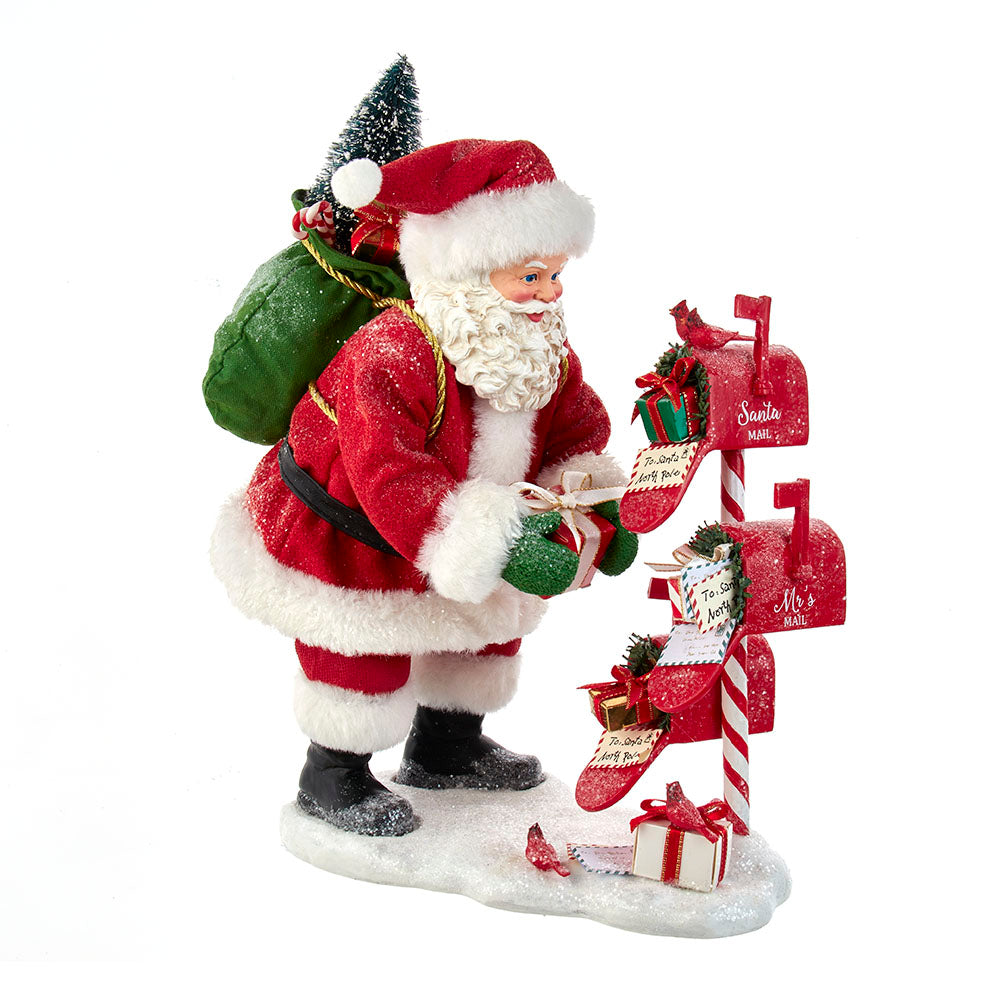 Santa Checking the Mail 10.5
