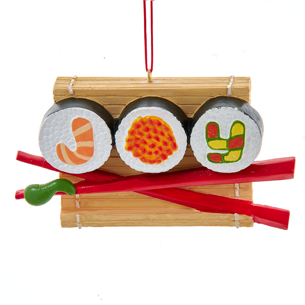 Joy Sushi Hanging Resin Ornament 2.375