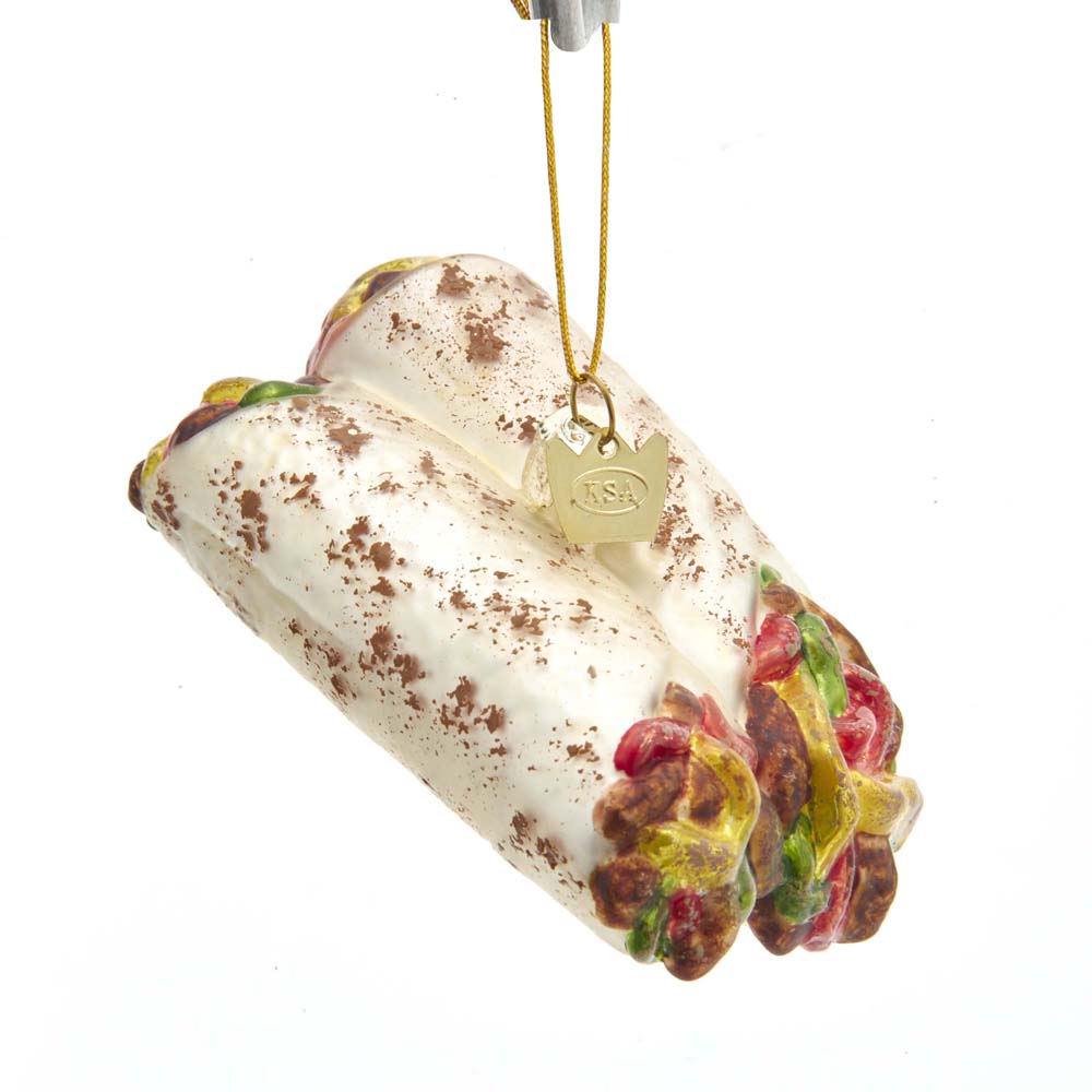 Fajita Glass Ornament 4.5