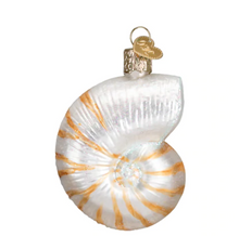 Load image into Gallery viewer, Nautilus Shell Ornament

