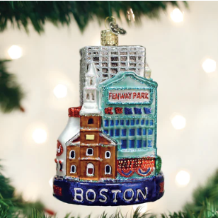 Boston City Ornament