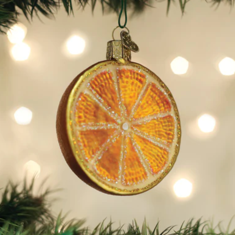 Orange Ornament