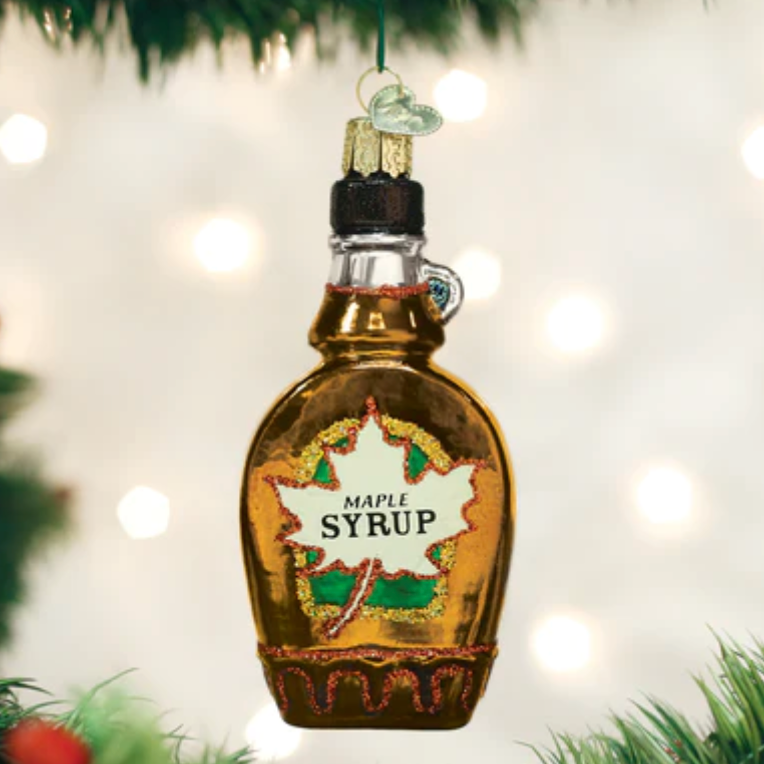 Maple Syrup Ornament