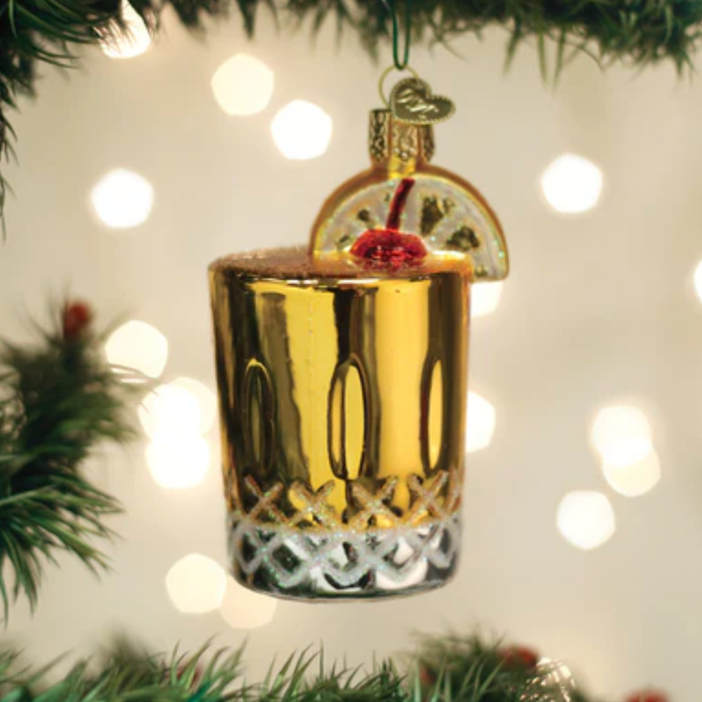Whiskey Sour Ornament