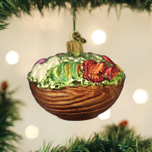 Bowl Of Salad Ornament