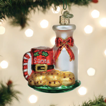 Load image into Gallery viewer, Santa&#39;s Milk &amp; Cookies Ornament
