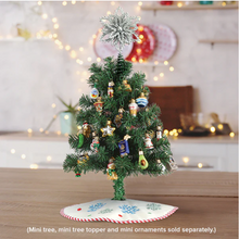 Load image into Gallery viewer, Mini Snowflake Tree Topper Mini Ornament
