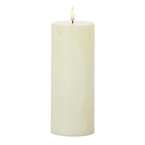 Ivory Pillar Candle 3 x 9
