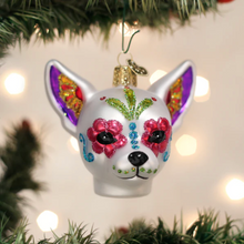 Load image into Gallery viewer, Dia De Los Muertos Dog Ornament
