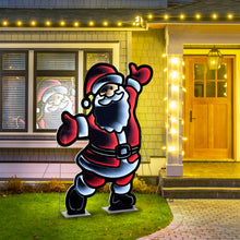 Load image into Gallery viewer, Happy Santa EKKO Infinity Light 70&quot;
