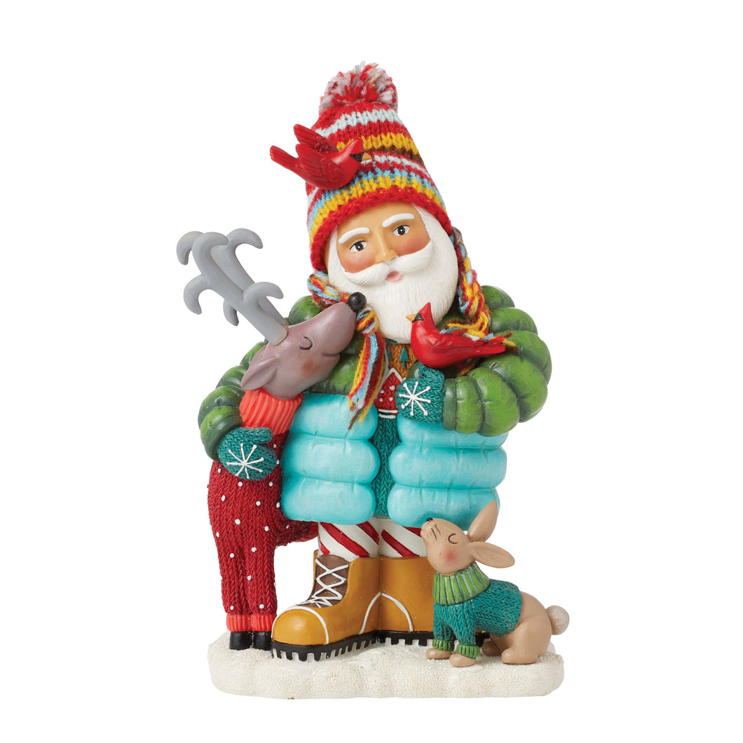 Art Gallery Cozy and Warm Santa by Lori Siebert