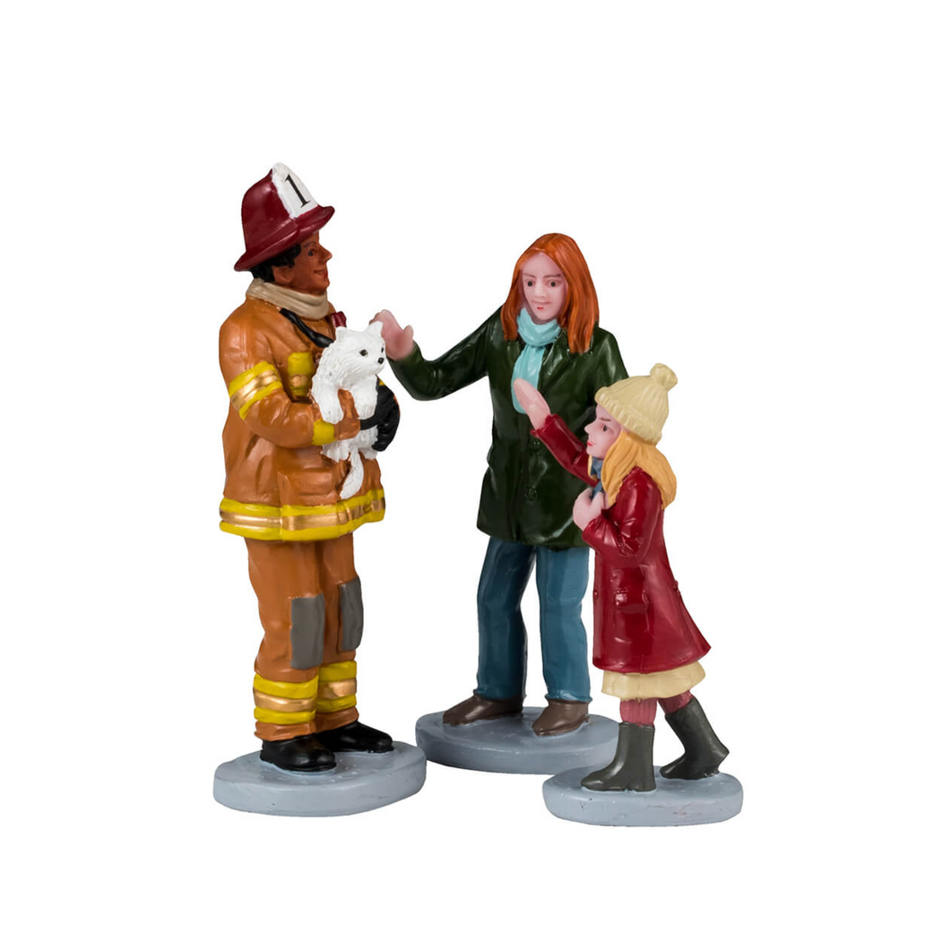 Fireman To The Rescue Set of 3
