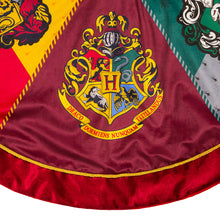 Load image into Gallery viewer, Harry Potter Hogwarts Crests Tree Skirt 48&quot;

