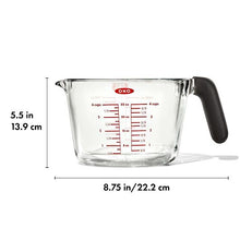Load image into Gallery viewer, Glass Measuring Cup 4 Cup

