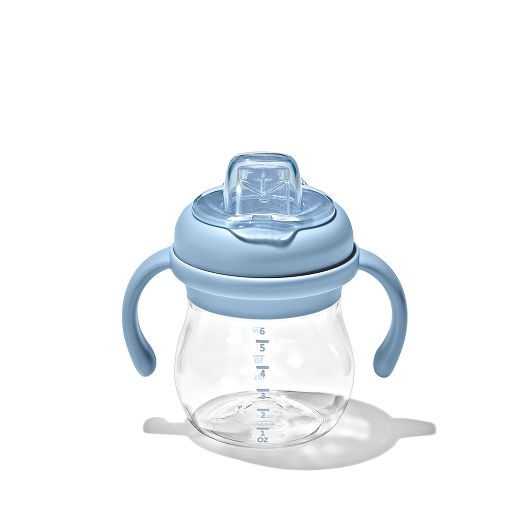 TOT Transitions Soft Spout Sippy Cup with Removable Handles 6oz Dusk