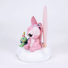 Load image into Gallery viewer, Stitch and Angel with Heart Light-Up Figurine
