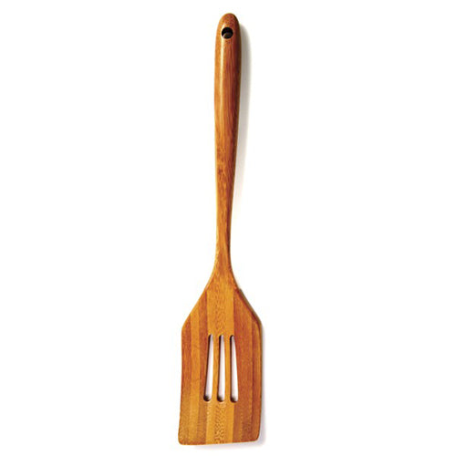 Bamboo Slotted Spatula 12