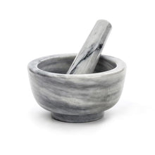 Load image into Gallery viewer, White Marble Mortar &amp; Pestle
