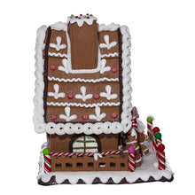 Load image into Gallery viewer, Gingerbread LED Candy House Table Piece
