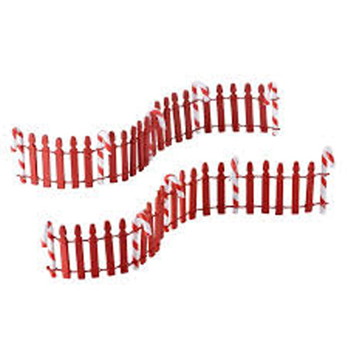 Peppermint Fence Set of 2